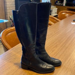 Clark’s black knee boots. Like new